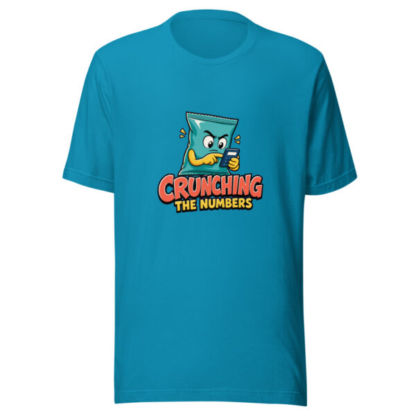 Crunching The Numbers Crunching-the-numbers Graphic Tee front view