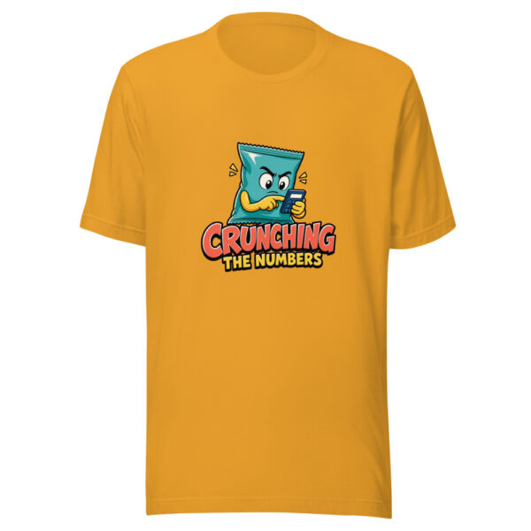 Crunching The Numbers Crunching-the-numbers Graphic Tee mockup 2