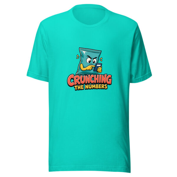 Crunching The Numbers Crunching-the-numbers Graphic Tee mockup 3