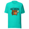 Current Occupation: Shelf-Employed Shelf-employed Graphic Tee mockup 2