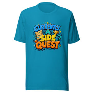 CURRENTLY A SIDE QUEST Heartbeat-20260622-codex-fallback Graphic Tee front view