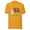 Currently Out Of Office Currently-out-of-office Graphic Tee front view