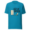 Currently Out Of Office Currently-out-of-office Graphic Tee mockup 2