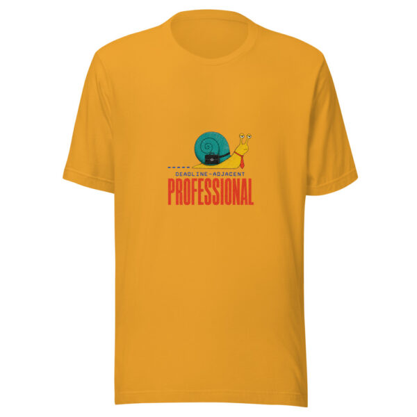 Deadline-Adjacent Professional Deadline-adjacent-professional Graphic Tee mockup 2