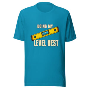Doing My Level Best Diy-visual-pun Graphic Tee front view