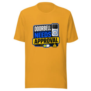 Doorbell Needs Approval Heartbeat-20260629T132651Z Graphic Tee front view