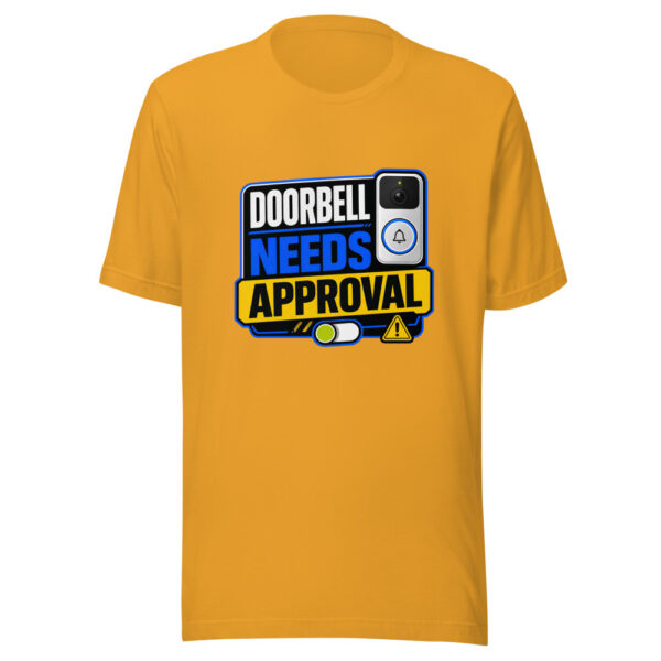 Doorbell Needs Approval Heartbeat-20260629T132651Z Graphic Tee front view