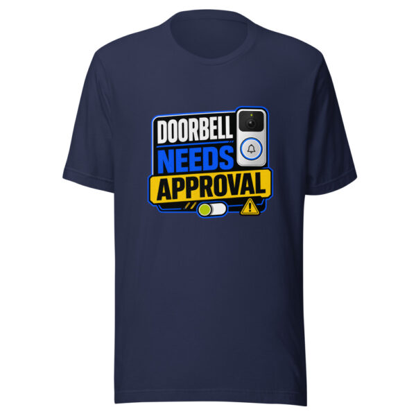 Doorbell Needs Approval Heartbeat-20260629T132651Z Graphic Tee mockup 9