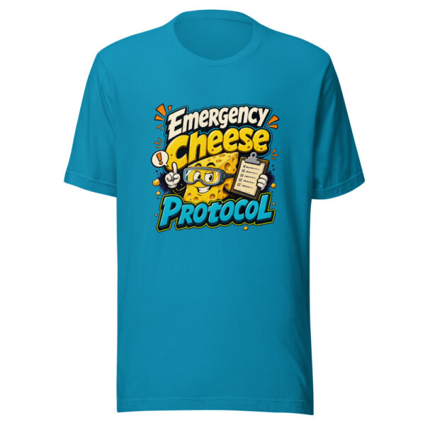 Emergency Cheese Protocol Heartbeat-20260629T132651Z Graphic Tee front view