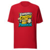 Emergency Cheese Protocol Heartbeat-20260629T132651Z Graphic Tee mockup 19