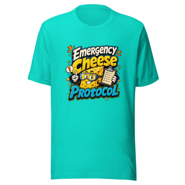 Emergency Cheese Protocol Heartbeat-20260629T132651Z Graphic Tee mockup 2