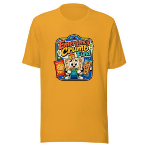 Emergency Crumb Fund Graphic Tee front view