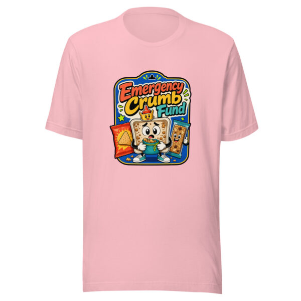 Emergency Crumb Fund Graphic Tee mockup 18