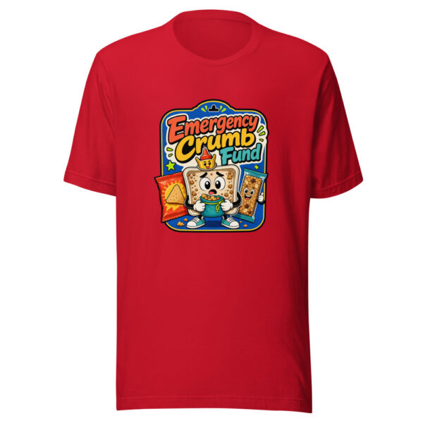 Emergency Crumb Fund Graphic Tee mockup 19