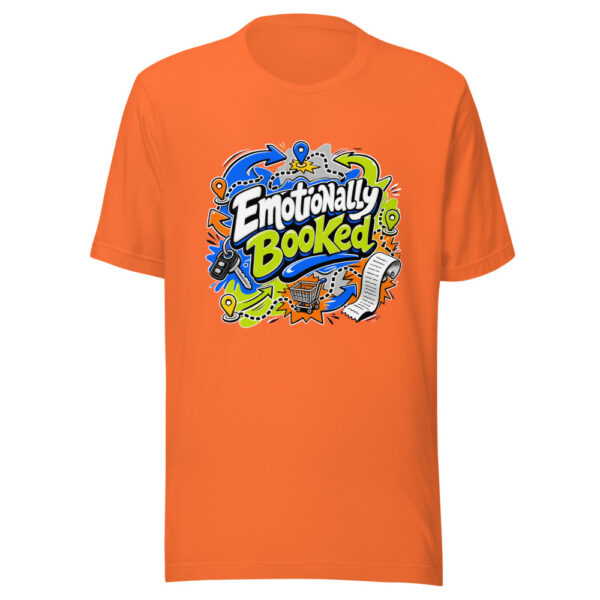 Emotionally Booked Graphic Tee mockup 18
