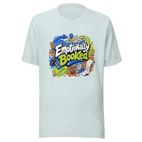 Emotionally Booked Graphic Tee mockup 22