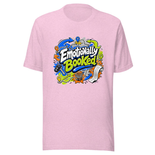 Emotionally Booked Graphic Tee mockup 23