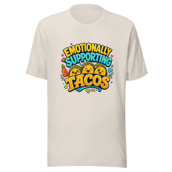 EMOTIONALLY SUPPORTING TACOS Heartbeat-20260622-codex-fallback Graphic Tee mockup 14