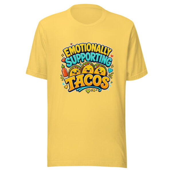 EMOTIONALLY SUPPORTING TACOS Heartbeat-20260622-codex-fallback Graphic Tee mockup 5