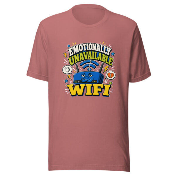 EMOTIONALLY UNAVAILABLE WIFI Heartbeat-20260621-codex-fallback Graphic Tee mockup 21 EMOTIONALLY UNAVAILABLE WIFI Heartbeat-20260621-codex-fallback Graphic Tee mockup 21