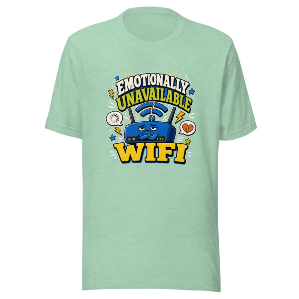 EMOTIONALLY UNAVAILABLE WIFI Heartbeat-20260621-codex-fallback Graphic Tee mockup 24 EMOTIONALLY UNAVAILABLE WIFI Heartbeat-20260621-codex-fallback Graphic Tee mockup 24