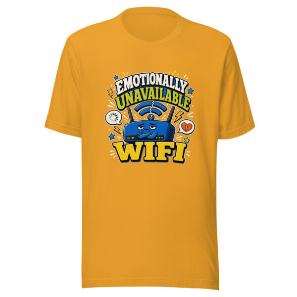 EMOTIONALLY UNAVAILABLE WIFI Heartbeat-20260621-codex-fallback Graphic Tee mockup 3 EMOTIONALLY UNAVAILABLE WIFI Heartbeat-20260621-codex-fallback Graphic Tee mockup 3