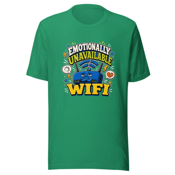 EMOTIONALLY UNAVAILABLE WIFI Heartbeat-20260621-codex-fallback Graphic Tee mockup 4 EMOTIONALLY UNAVAILABLE WIFI Heartbeat-20260621-codex-fallback Graphic Tee mockup 4
