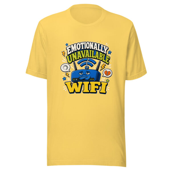 EMOTIONALLY UNAVAILABLE WIFI Heartbeat-20260621-codex-fallback Graphic Tee mockup 5 EMOTIONALLY UNAVAILABLE WIFI Heartbeat-20260621-codex-fallback Graphic Tee mockup 5