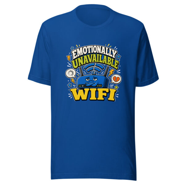 EMOTIONALLY UNAVAILABLE WIFI Heartbeat-20260621-codex-fallback Graphic Tee mockup 6 EMOTIONALLY UNAVAILABLE WIFI Heartbeat-20260621-codex-fallback Graphic Tee mockup 6