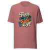 Fluent In Side Eye Graphic Tee mockup 21