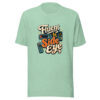 Fluent In Side Eye Graphic Tee mockup 24