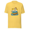 Forkcast: Snacky Graphic Tee mockup 6