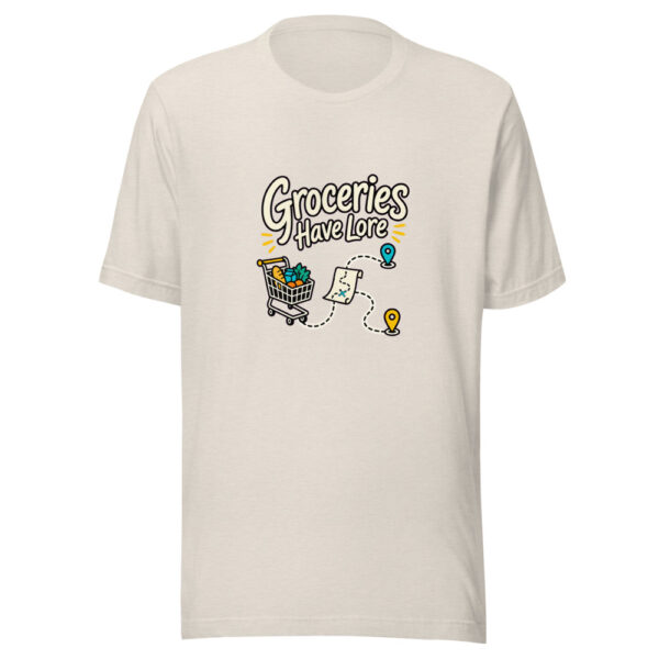 Groceries Have Lore Graphic Tee mockup 14 Groceries Have Lore Graphic Tee mockup 14