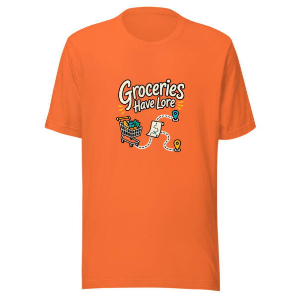 Groceries Have Lore Graphic Tee mockup 3 Groceries Have Lore Graphic Tee mockup 3