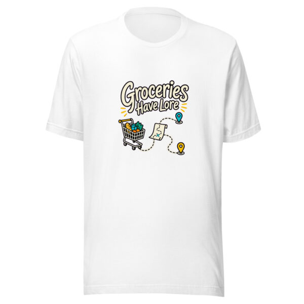 Groceries Have Lore Graphic Tee mockup 8 Groceries Have Lore Graphic Tee mockup 8