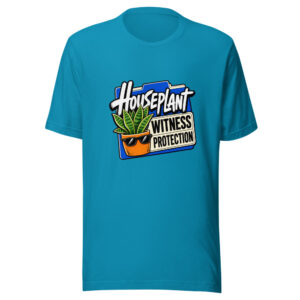 Houseplant Witness Protection Graphic Tee front view