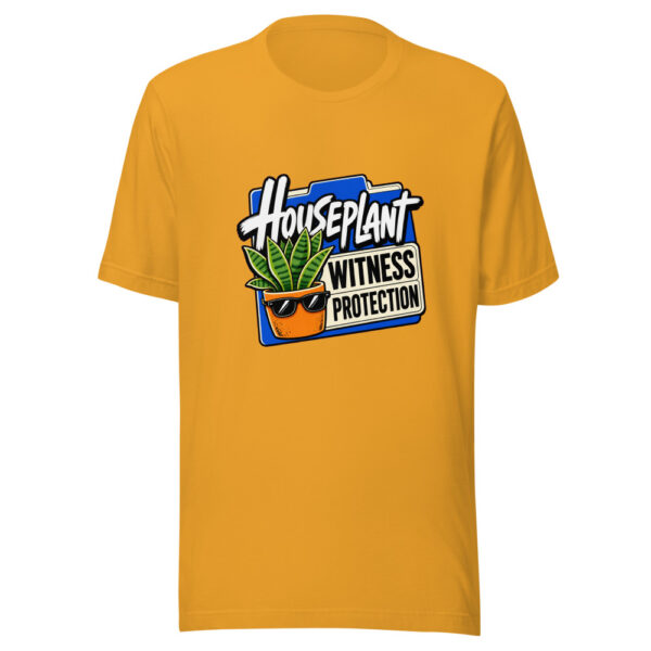 Houseplant Witness Protection Graphic Tee mockup 2