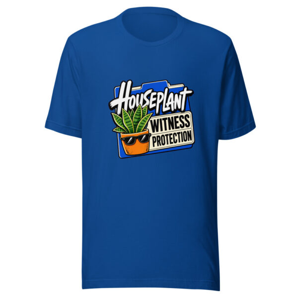 Houseplant Witness Protection Graphic Tee mockup 3