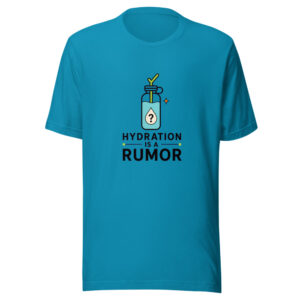 Hydration Is A Rumor Heartbeat-20260629T102650Z Graphic Tee front view