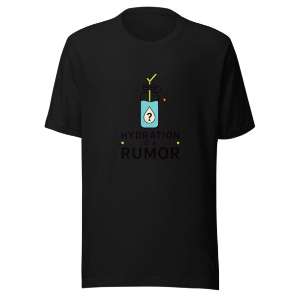 Hydration Is A Rumor Heartbeat-20260629T102650Z Graphic Tee mockup 7
