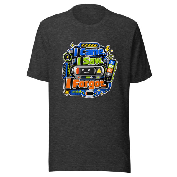 I Came. I Saw. I Forgot. Graphic Tee mockup 12 I Came. I Saw. I Forgot. Graphic Tee mockup 12