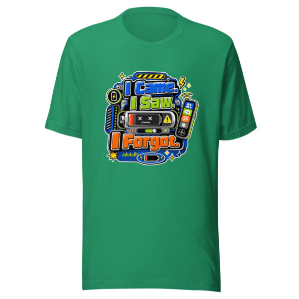 I Came. I Saw. I Forgot. Graphic Tee mockup 15 I Came. I Saw. I Forgot. Graphic Tee mockup 15
