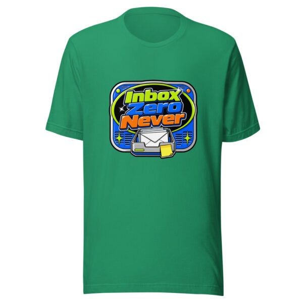 Inbox Zero Never Graphic Tee mockup 15