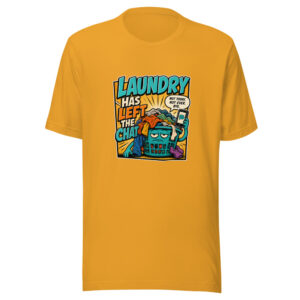Laundry Has Left The Chat Heartbeat-20260629T042148Z Graphic Tee front view