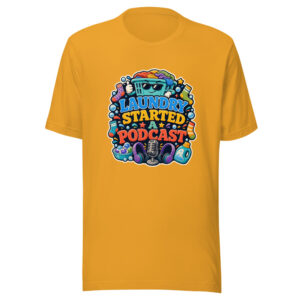 LAUNDRY STARTED A PODCAST Heartbeat-20260622-codex-fallback Graphic Tee front view