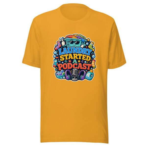 LAUNDRY STARTED A PODCAST Heartbeat-20260622-codex-fallback Graphic Tee mockup 1 LAUNDRY STARTED A PODCAST Heartbeat-20260622-codex-fallback Graphic Tee front view