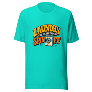 Laundry The Neverending Spin-Off Neverending-spin-off Graphic Tee front view