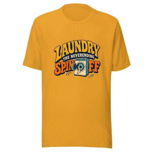 Laundry The Neverending Spin-Off Neverending-spin-off Graphic Tee mockup 2 Laundry The Neverending Spin-Off Neverending-spin-off Graphic Tee mockup 2
