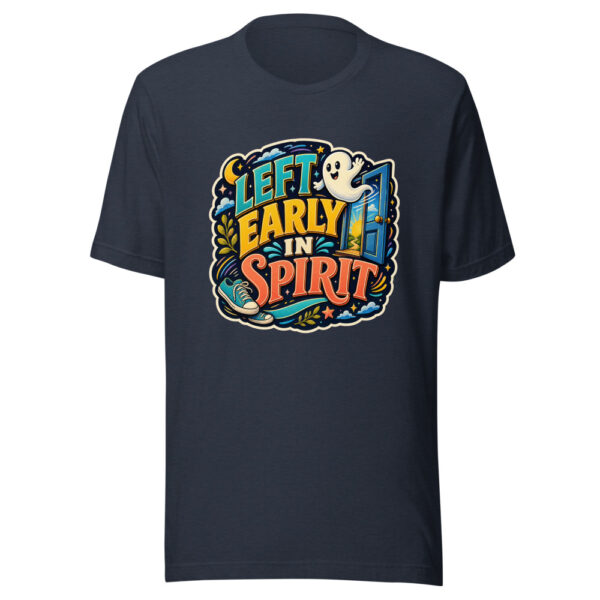LEFT EARLY IN SPIRIT Heartbeat-20260623-codex-fallback Graphic Tee mockup 13