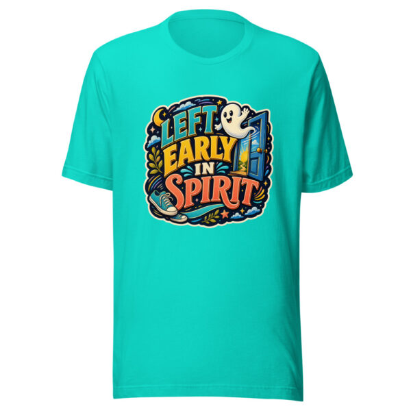 LEFT EARLY IN SPIRIT Heartbeat-20260623-codex-fallback Graphic Tee mockup 4